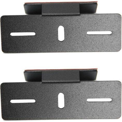 Due staffe per radio con ganci di montaggio per microfono per walkie-talkie 2730A/2730E/2720 FT-7900R FT8900.
