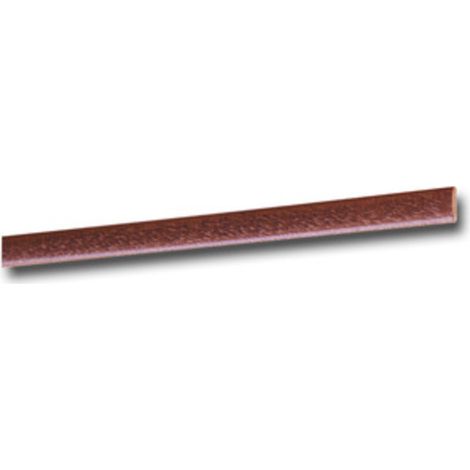 CORNICE PER PARATI 4,5X14 LISCIA 200 CM MOGANO- 25,0 pz