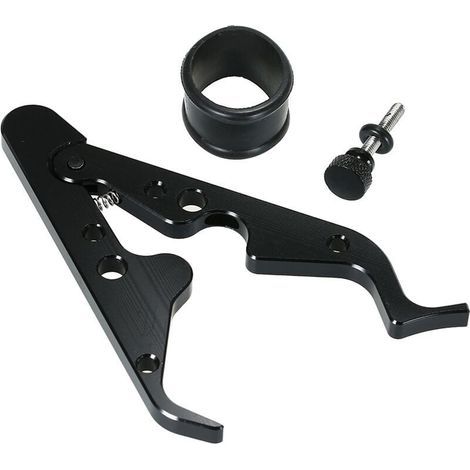 Universel Moto Regulateur De Vitesse Assistance Accelerateur Poignet Poignee De Verrouillage Crampon Aluminium Avec Anneau En Silicone Proteger Poignee D'Accelerateur (1/3)