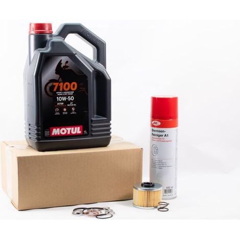Kit Entretien Vidange Standard pour MOTO GUZZI V100 1000 MANDELLO de 2022 à 2024 - MOTUL 7100 10W50 4L