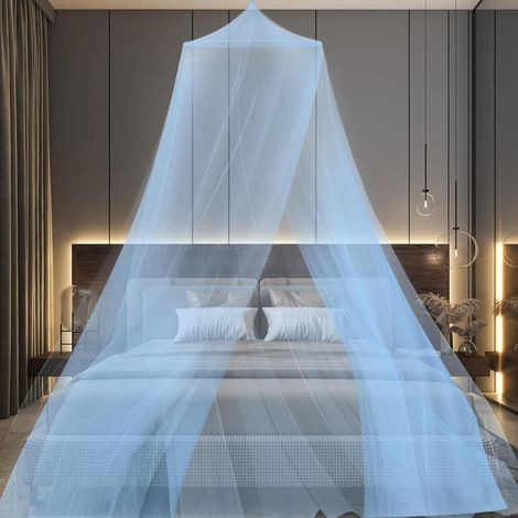 Moustiquaire de lit - 60 x 250 x 1200 cm - Polyester haute densité - Pour chambre maison jardin camping voyage - 1 pièce (1/5)
