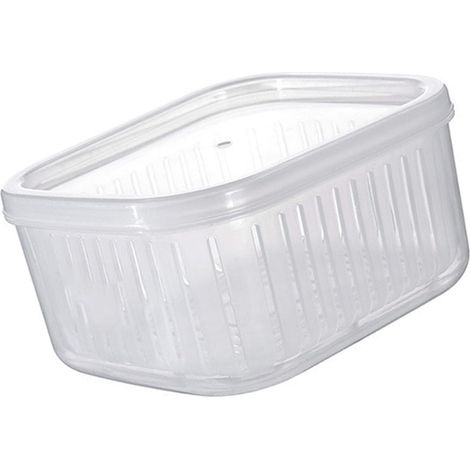 Transparent Fruit Storage Container with Sealed Lid (1/5)