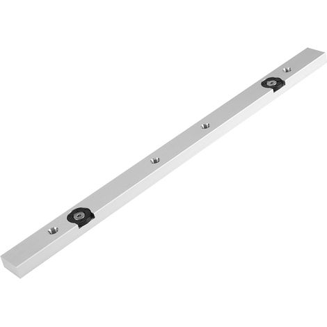 Barre de guidage en alliage d'aluminium pour scie circulaire, outil de menuiserie durable, 300 mm (1/5)