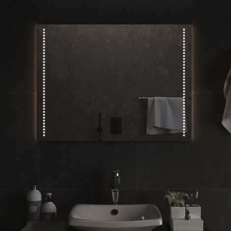 LED-Badspiegel 60x80 cm