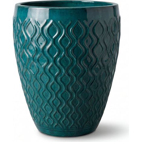 Vaso PHENIX 32x40cm blu petrolio