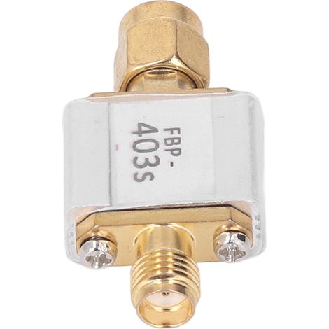 403-MHz-Bandpassfilter, 4 MHz Bandbreite, geringe Einfügungsdämpfung, Rauschunterdrückung, verbesserter dynamischer Empfänger, Hochleistungs-HF-Filter. (1/5)