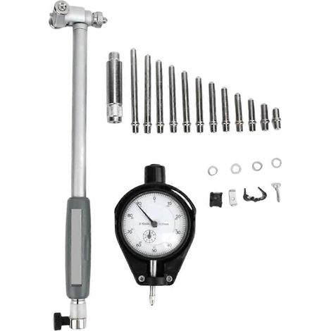 Calibre de mesure pour cylindre 50-160 mm, comparateur d'alésage à cadran 0,01 mm (1/5)