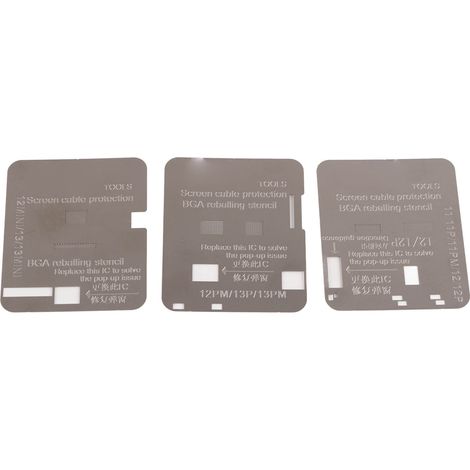 Schutzgitter aus Edelstahl für das LCD-Bildschirmkabel des iPhone 11-13 Pro (1/5)