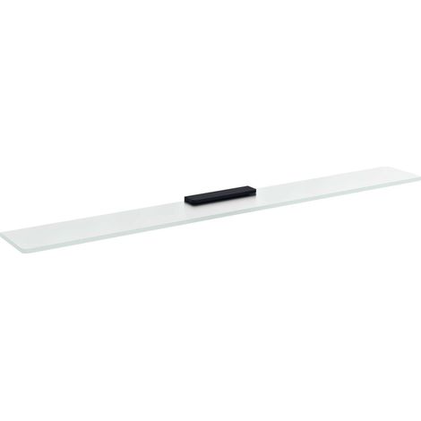 Sapho Pirenei - Ablage, Länge 80 cm, Milchglas/schwarz MY009B-06 (1/2)