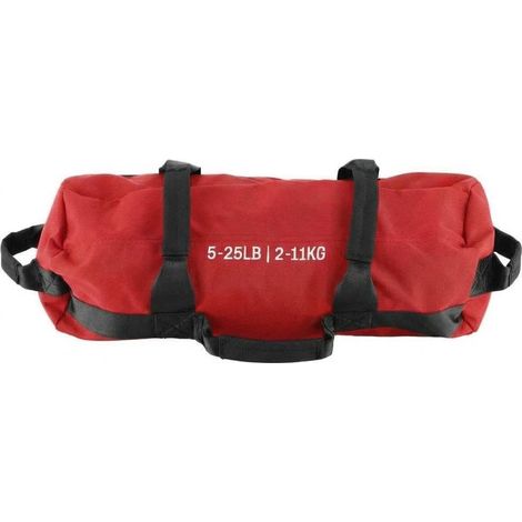 Sac de Sable Réglable 5-125 lb – Poignées Multiples, Toile Robuste – Idéal pour Yoga, entraînement intensif & Home Gym – Noir, Tailles S+M+L (1/4)
