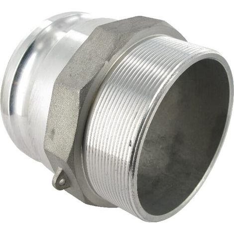 Camlock Tipo F 4" filettatura maschio alluminio UNIVERSALE HCN100FAL102
