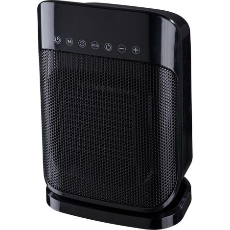 Calentador de ventilador negro de 1800 W - CL.CER1800BEO - Confort Line -