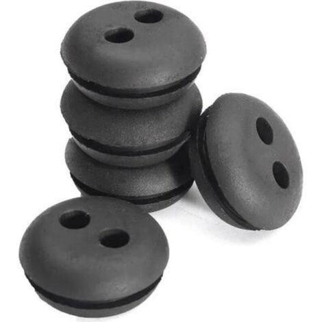 Lot de 5 œillets de carburant à 2 trous de remplacement pour tondeuse à gazon (1/4)