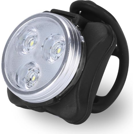 Kit d'éclairage vélo, éclairage LED ultra-lumineux, rechargeable par USB, étanche, sûr pour la route et les sentiers de montagne, facile à installer, pour vélo avant et arrière. (1/5)