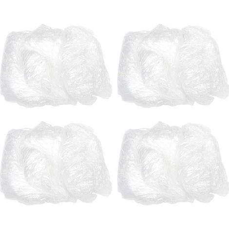 Lot de 4 housses de protection jetables, imperméables et anti-poussière pour motos-L-Transparent (1/3)
