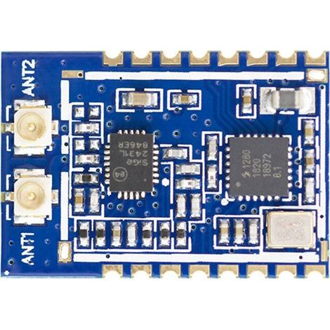 Module éMetteur Sans Fil LoRa SX1280PA 2.4Ghz Module de Communication RéCepteur D'Alarme Sans Fil (1/2)