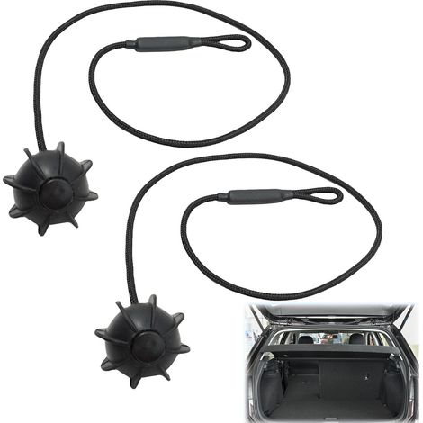 Corda di fissaggio per auto, 2 pezzi di corda per bagagliaio posteriore, corda per catena di fissaggio universale, clip di fissaggio per corda per bagagliaio del ripiano posteriore, per Golf 6 5 4, MK