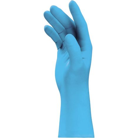 UVEX Einweg-Handschuh u-fit ft Gr. L (9) Nitril blau, 6016.6 (1/4)