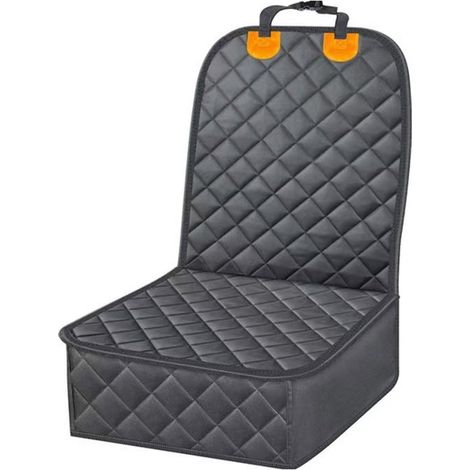 Coprisedile universale in nylon per auto, ideale per animali domestici, impermeabile, antiscivolo e antigraffio, composto da cinque strati di materiale, facile da installare, 1 pezzo. (1/5)