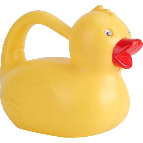 Arrosoir Canard - Plastique Résistant - Jardin Potager Balcon - Capacité 2 Litres - Jaune (1/5)