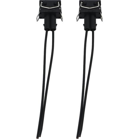 2 faisceaux de câblage pour la réparation de sièges auto 357972752, flexibles, résistants aux hautes températures, noirs, compatibles avec A3, A4, A5 et A6 (1/5)