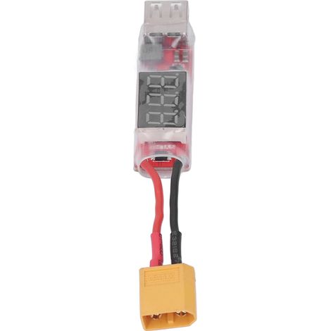 Convertisseur USB pour Batteries LiPo 2S‑6S, Adaptateur XT60 avec Protection de Surtension pour Smartphone
