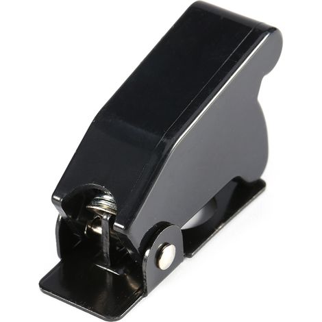 Lot de 5 capuchons de protection noirs pour interrupteur à bascule de voiture (1/5)