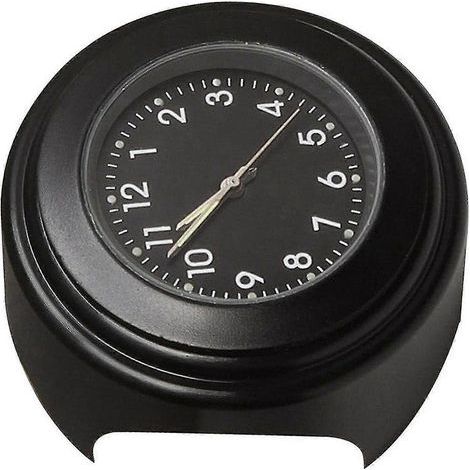 Horloge de guidon universelle étanche 7/8" 1" pour moto, 1 pièce (1/2)