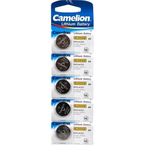 Lithium 2025 3 0v-170mah (5pcs/bl) (1/2)