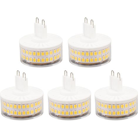2er-Pack G9-LED-Lampen, warmweiß 3000 K, 5 W, 220 V, für Decken- oder Wandbeleuchtung (1/5)