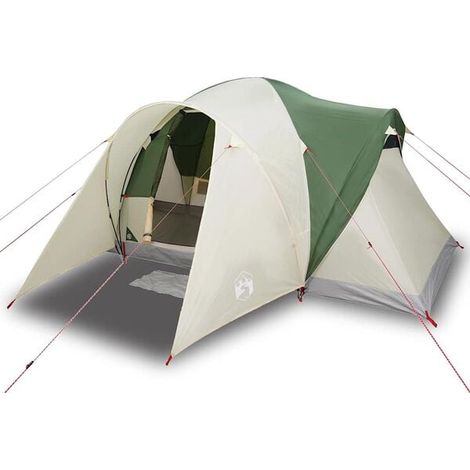 tente familiale dôme verte imperméable pour 6 personnes