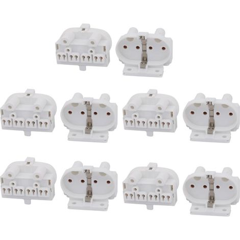 10pc 2G11-F446 AC 500V 2A H douille éclairage fluorescent Base lampe TUBE PL (1/5)