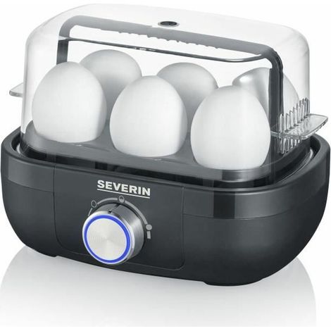 Severin EK3166 Hervidor de huevos negro 420W 6 huevos (1/2)