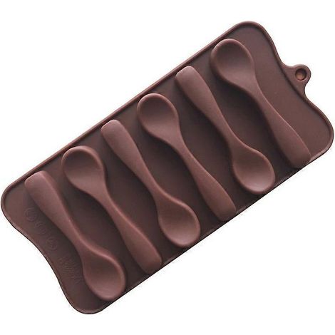 Moule en silicone à 6 cavités pour gâteau au chocolat, pudding et gelée - Outil de pâtisserie DIY JIKAIX (1/5)