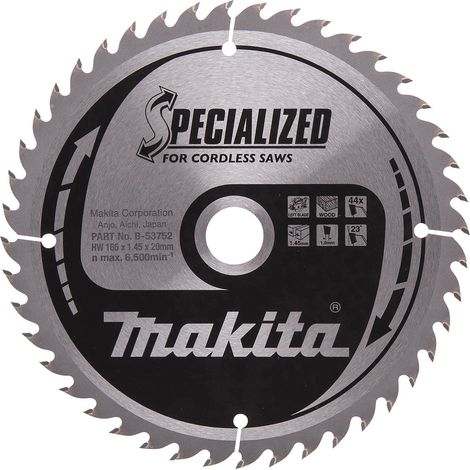 Makita Hoja de sierra SPECIALIZED 165x20x44Z - B-53752