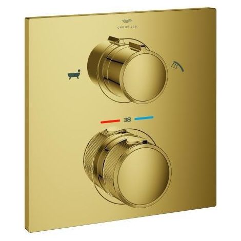 Thermostatbatterie Allure 194462 FMS für Rapido SmartBox satin graphite