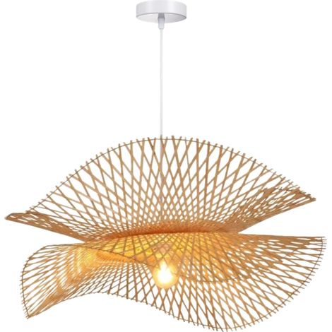 Pendelleuchte, Naturmaterial, Vielseitige Installation, 55cm (1/2)