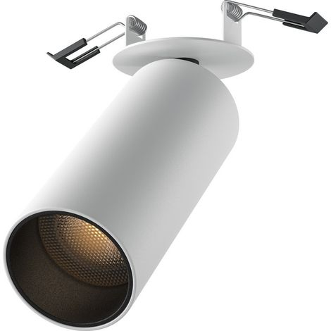 Spot encastré blanc orientable LED 12W 3000K Maytoni (1/2)
