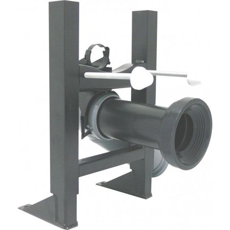 Bâti support autoportant à fixation au sol pour cuvette suspendue (1/3)