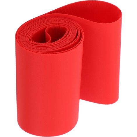 Paire de bandes anti-crevaison pour pneu VTT 20 pouces, rouge, ruban de jante protecteur pour vélo de montagne (1/5)