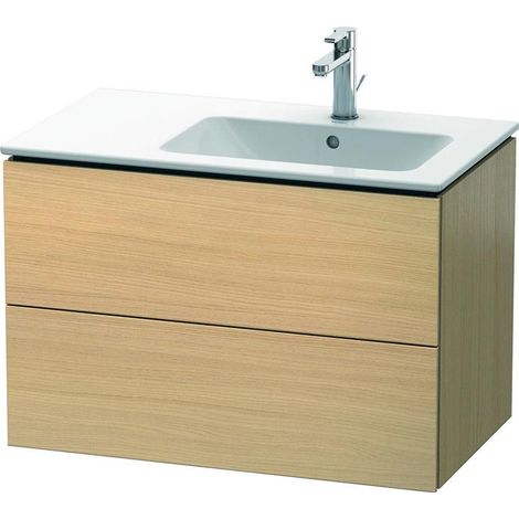 Duravit L-Cube Waschtischunterbau wandhängend, 2 Schubkästen, (1/5)