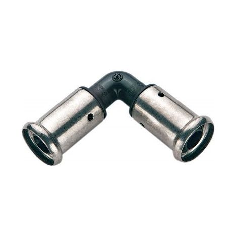 1PK gomito 90° intermedio ø32x32mm PVDF a pressare 1PK3232
