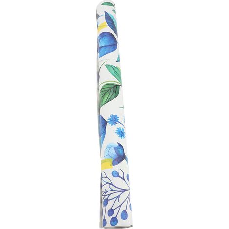 Papier peint décoratif autocollant en PVC, facile à poser et à retirer, pour la maison, la cuisine et la chambre, 44 x 300 cm / 17,3 x 118,1 pouces, Style 4 (1/2)