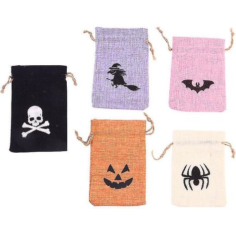 10 Halloween-Süßigkeitentüten für Halloween-Dekorationen