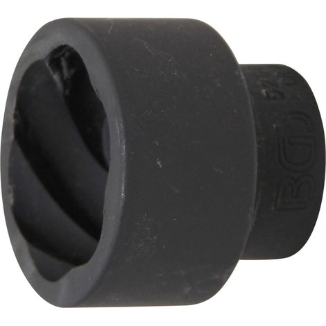 Bussola esagonale / cacciavite con profilo elicoidale 20 mm (3/4") 41 mm