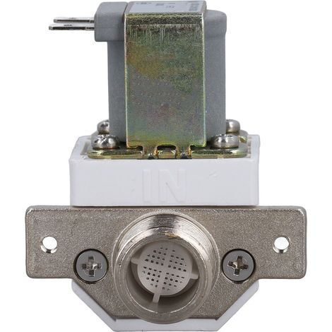 Électrovanne d'arrivée d'eau froide G1/2 gauche, à pression fixe, pour chauffe-eau, distributeurs et lave-linge 12 V (1/5)
