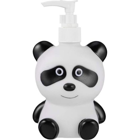 300 ML Bouteilles de Distributeur de Savon Mignon Panda Pompe Bouteilles Vides Rechargeables pour Enfants Savon Liquide Shampooing Lotions Distributeurs de Main Bain de Cuisine (1/4)