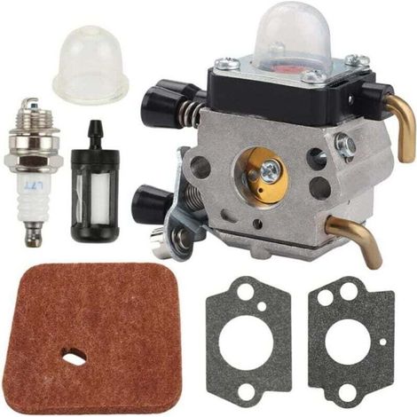 Carburateur Kit de carburateur adapté for S HS45 Taille-haie FS38 FC55 FS310 for C1Q-S169B Ensembles de pièces d'outils de Jardin pièces de Rechange STIHL FS45C FS45L FS55 C FS55 T FC55 KM55R HL45 (1/4)