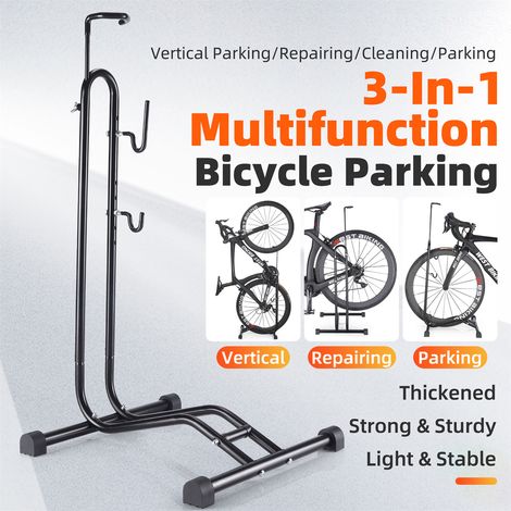 Support de stationnement pour vélo, support de rangement pour Garage intérieur, support de réparation, entretien (1/5)