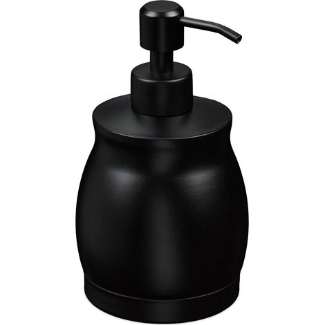 Pratico ed elegante dispenser di sapone bagno cucina 16 x 9 x 9 cm in acciaio inossidabile grigio 130016448